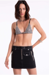 Saia Intense Black Mini 1744-Lav.Black C/ Rebolo