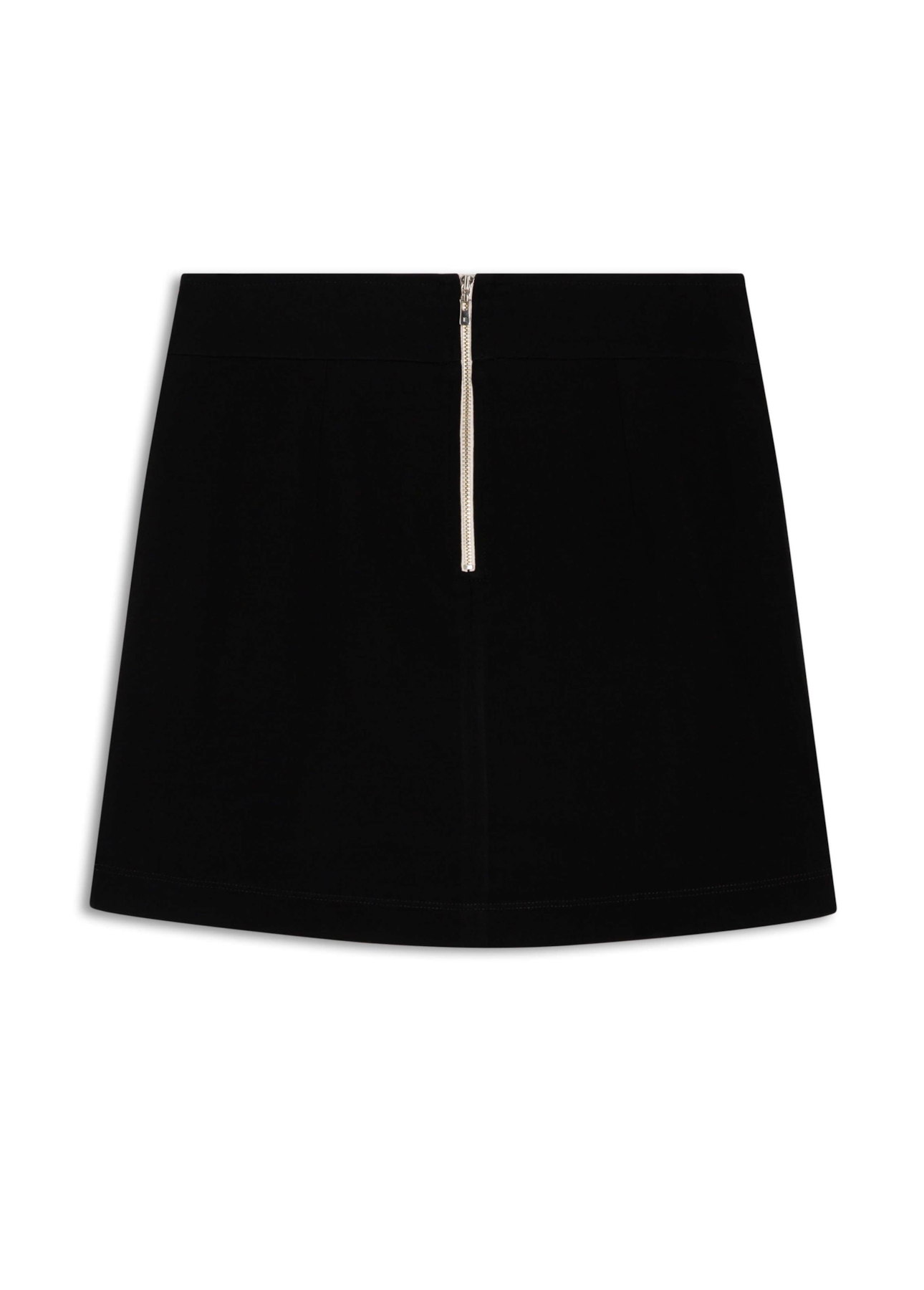 Saia Jacquard Geometrico Skirt Bege