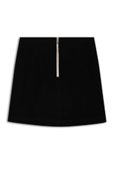 Saia Jacquard Geometrico Skirt Bege