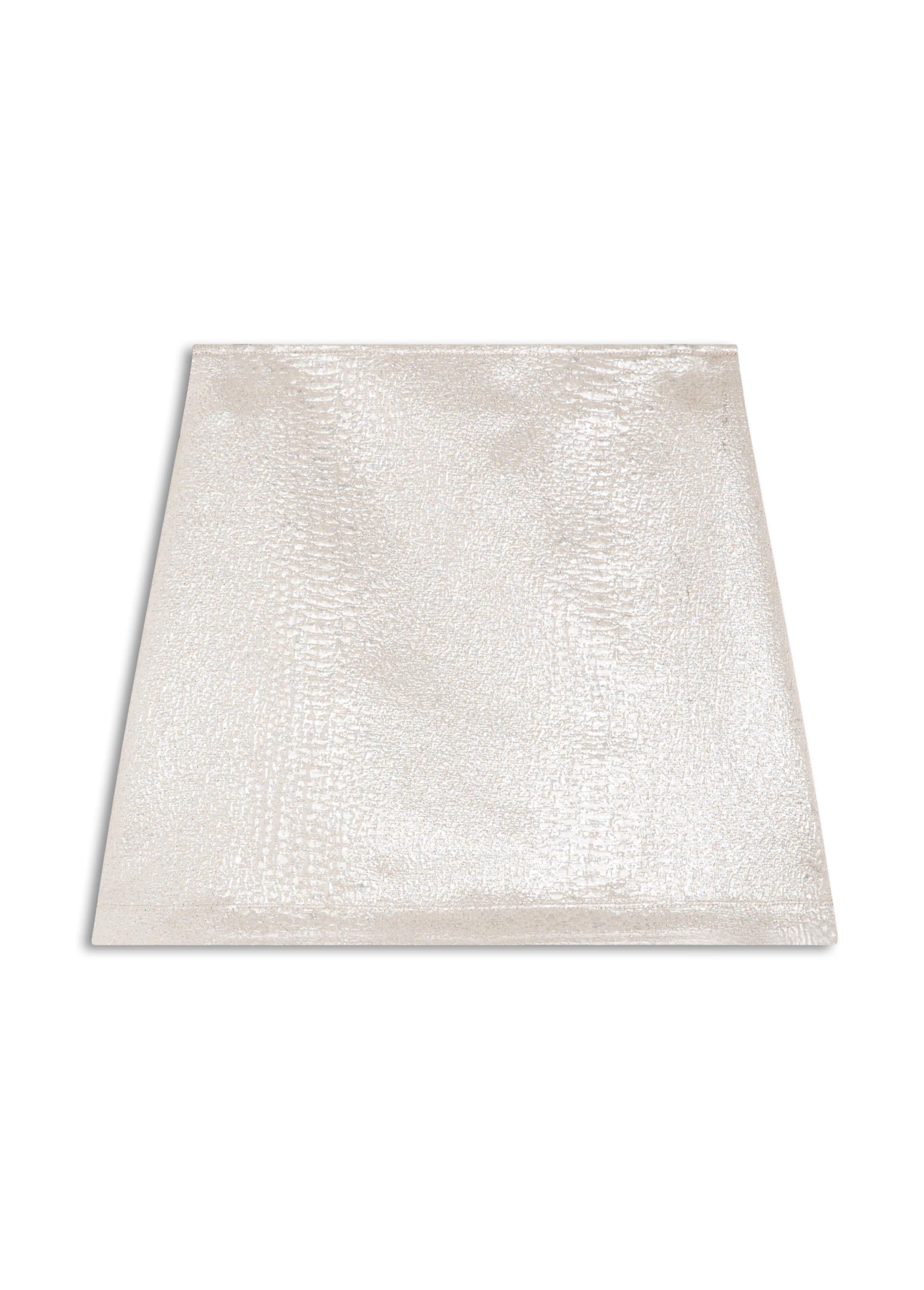 Saia Jacquard Geometrico Skirt Bege
