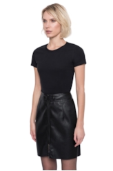 Saia Jersey Fit Preto