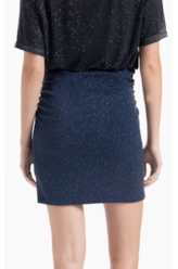 Saia Jersey Lurex  Ellus Marinho