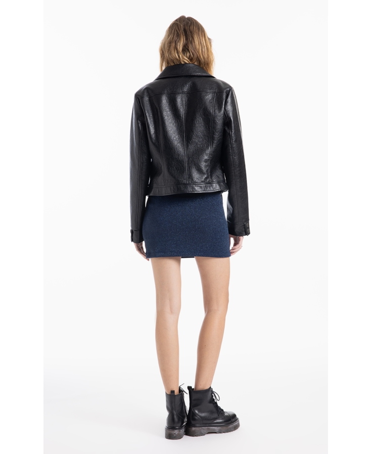 Saia Jersey Lurex  Ellus Marinho