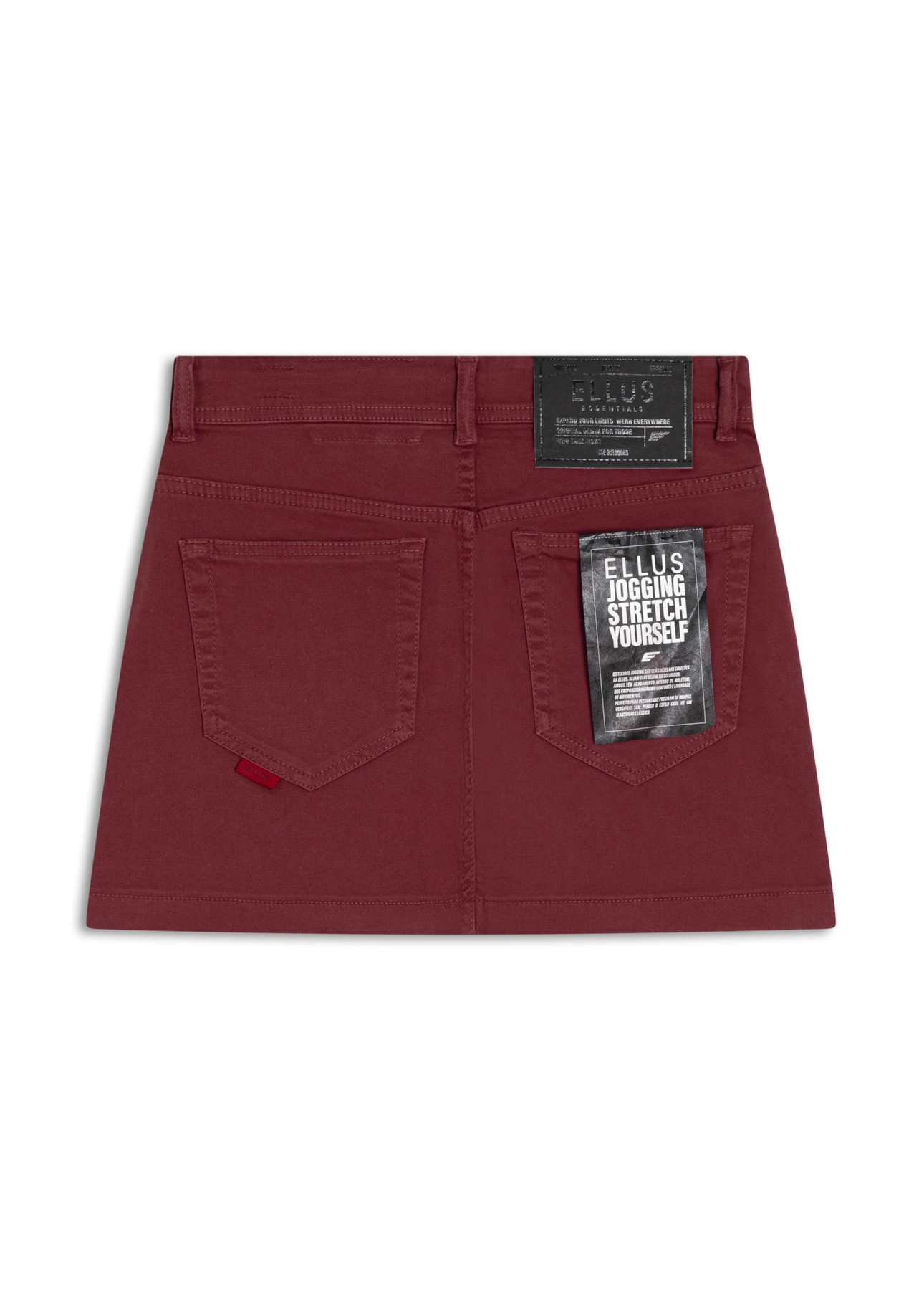 Saia Jogging Color Emma Preppy Bordeaux