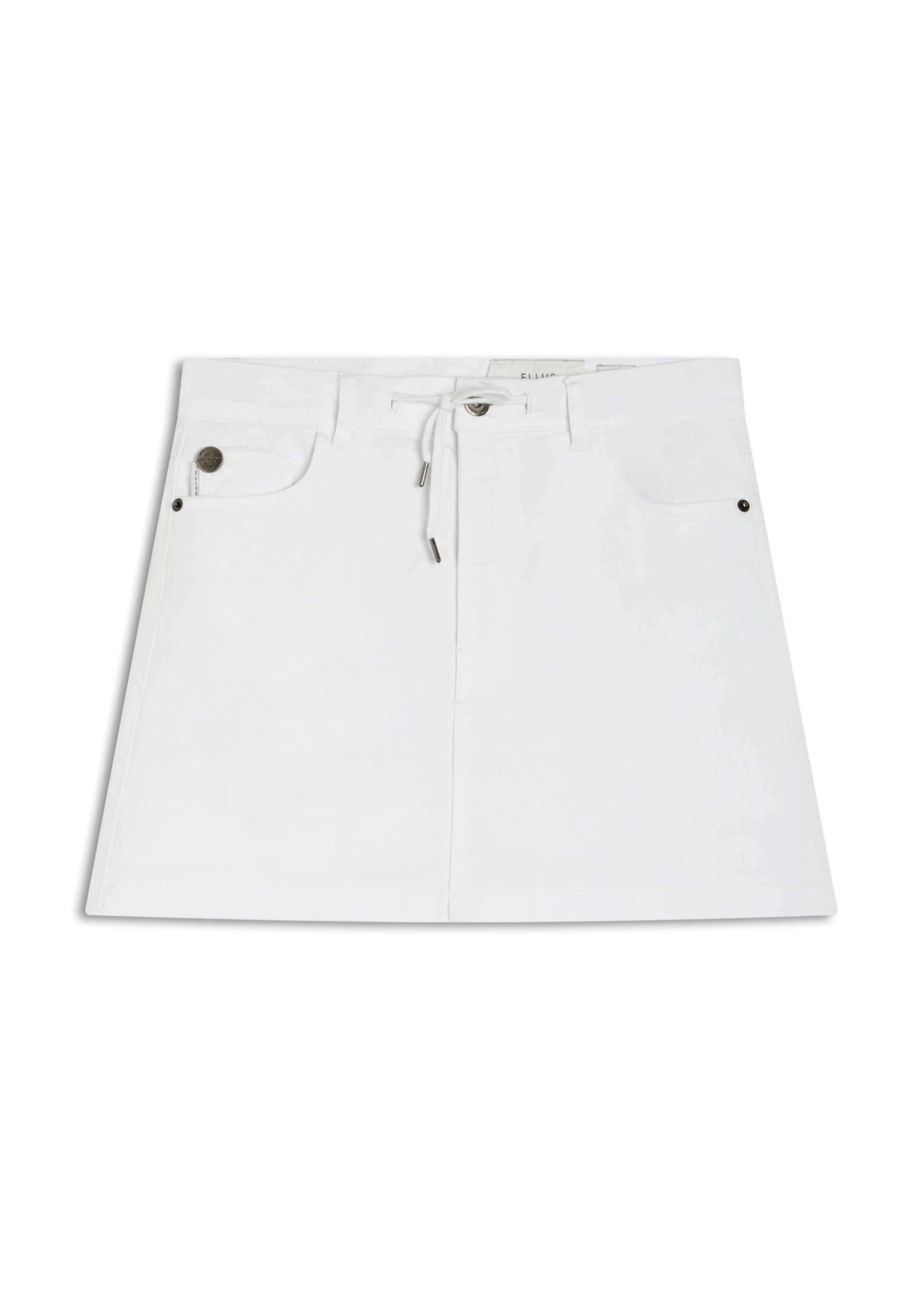Saia Jogging Color Emma Preppy Branco