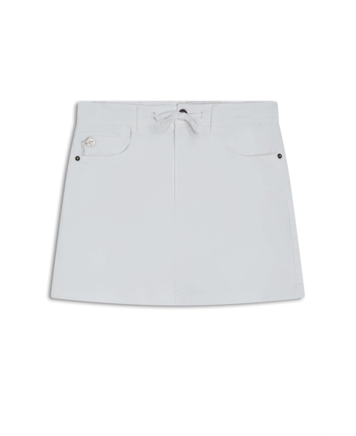 Saia Jogging Color Emma Preppy Branco