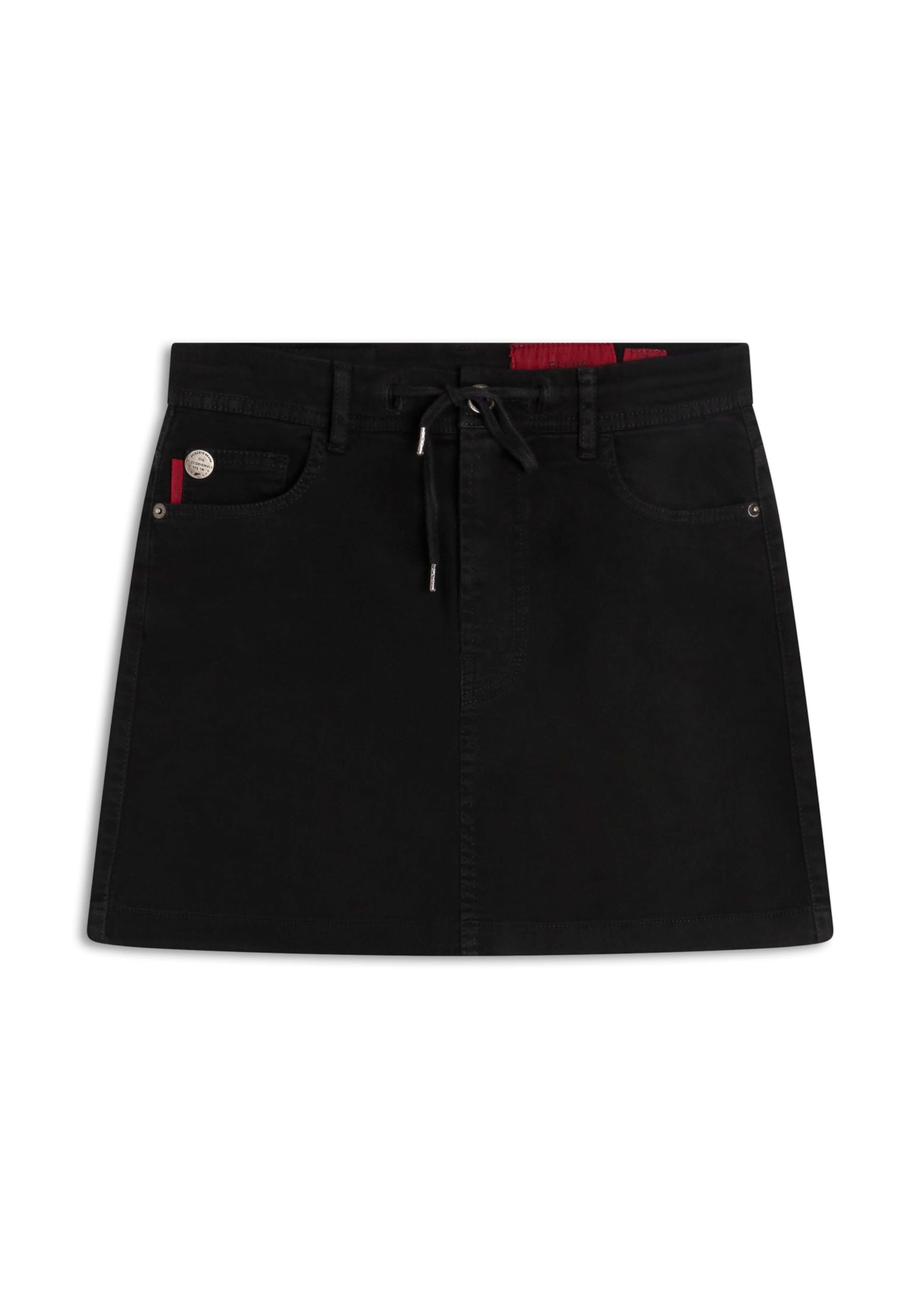 Saia Jogging Color Emma Preppy Preto