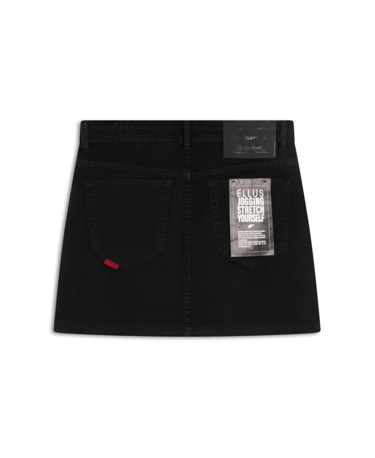 Saia Jogging Color Emma Preppy Preto