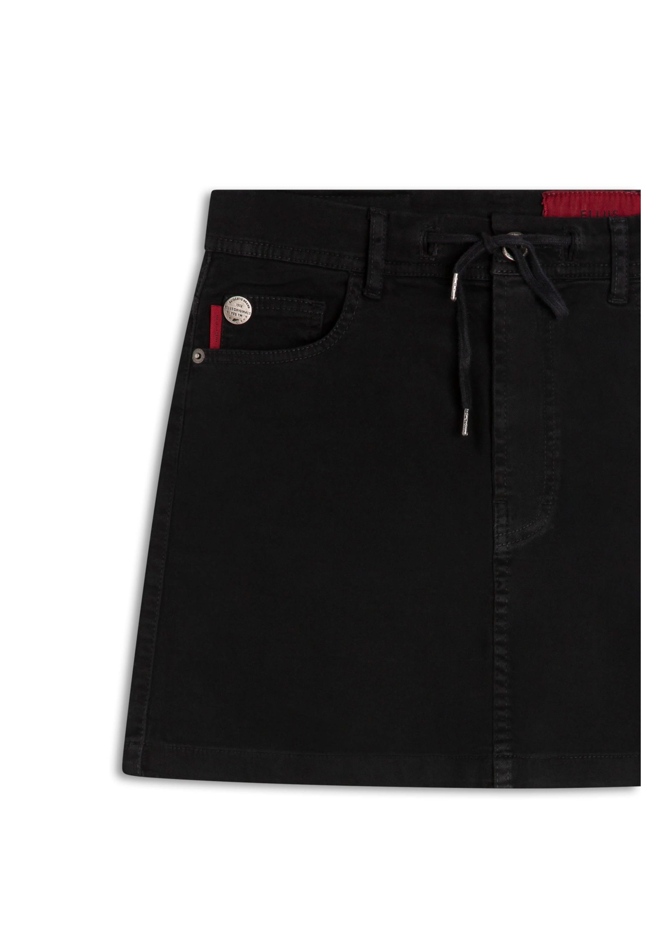 Saia Jogging Color Emma Preppy Preto