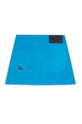 Saia Jogging Color Emma Preppy Turquesa