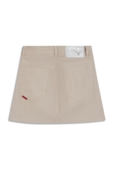 Saia Leather Denim Emma Filigrana Sandy