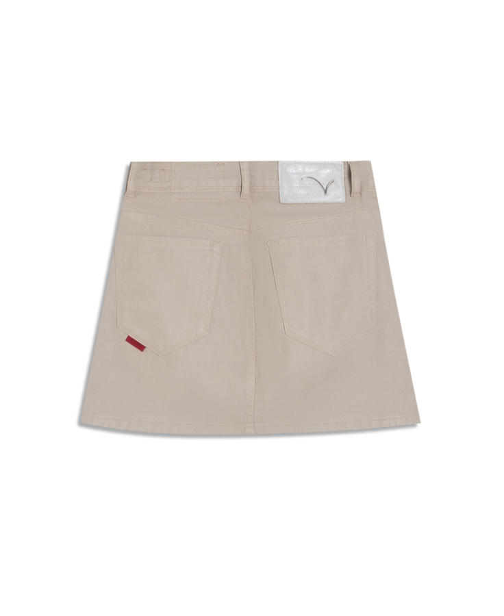 Saia Leather Denim Emma Filigrana Sandy