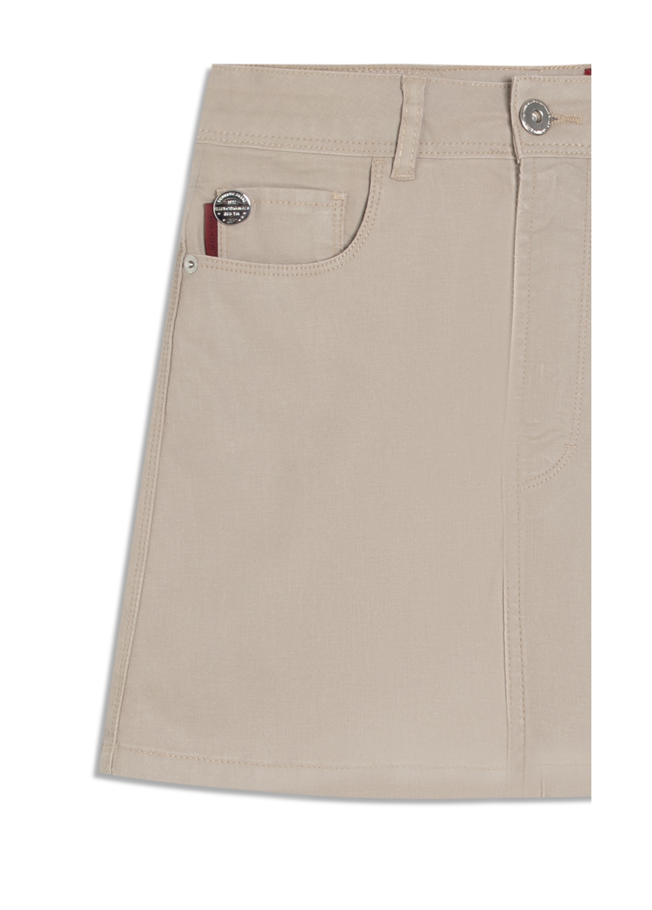 Saia Leather Denim Emma Filigrana Sandy