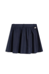 Saia Linen Blend Knee Dark Navy