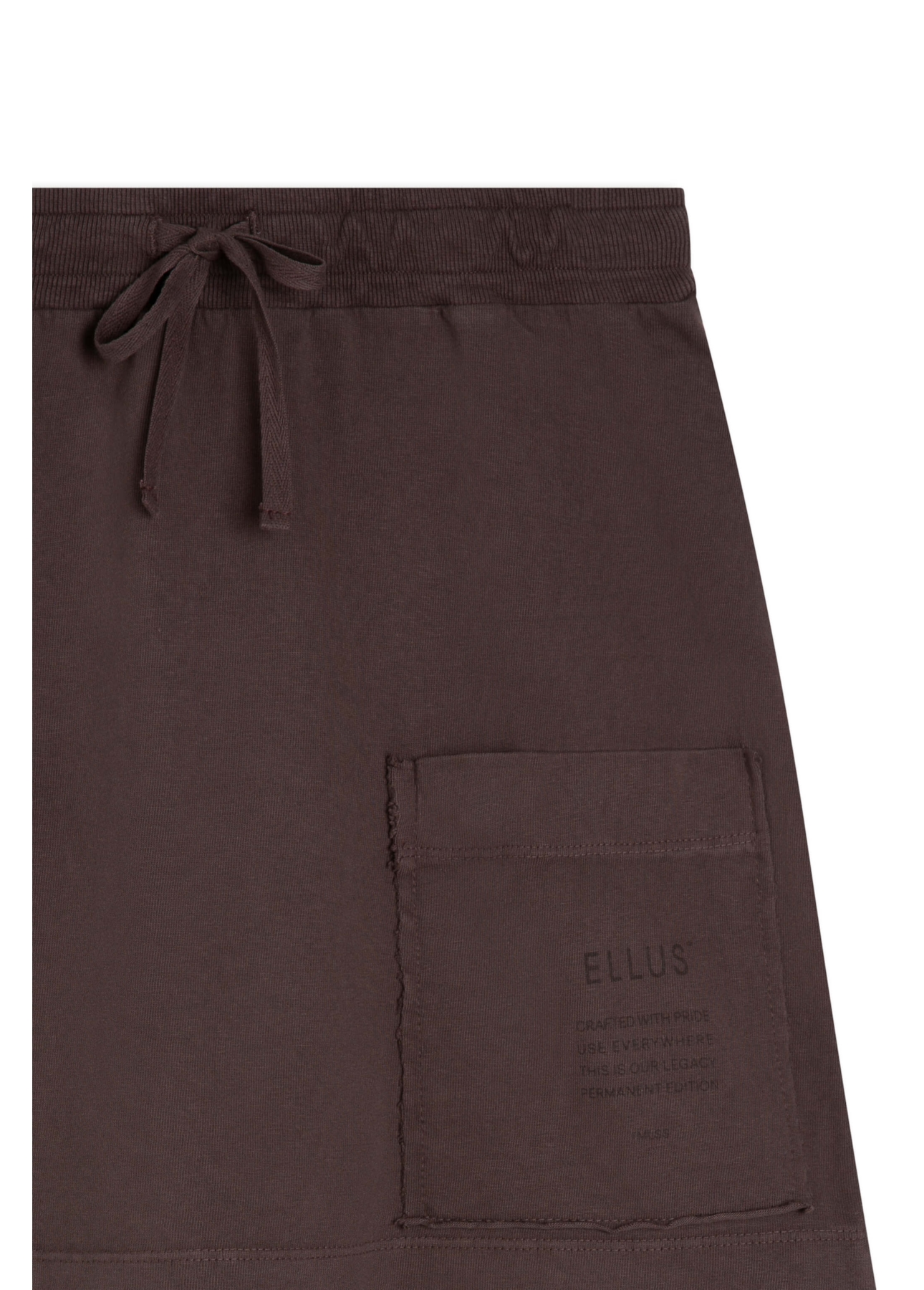 Saia Malhão Ellus Dark Brown