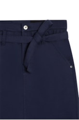 Saia Moletom Original Evasê Dark Navy