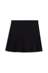 Saia Moletom Original Ruffle Evasê Preto