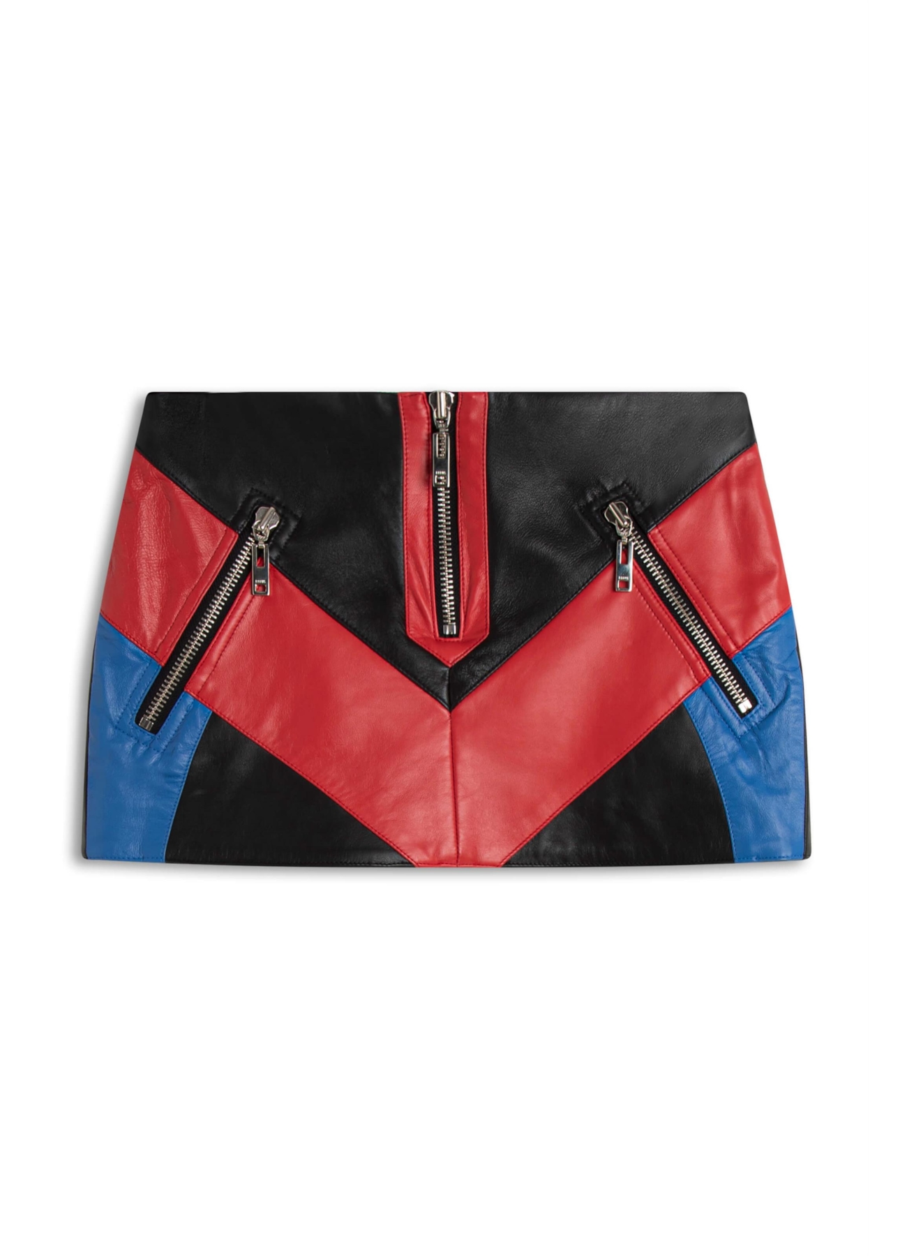 Saia Motorcyle Leather Skirt Padrao 3