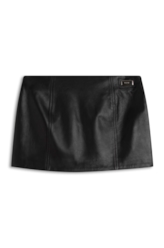Saia Motorcyle Leather Skirt Padrao 3