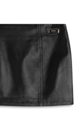 Saia Motorcyle Leather Skirt Padrao 3