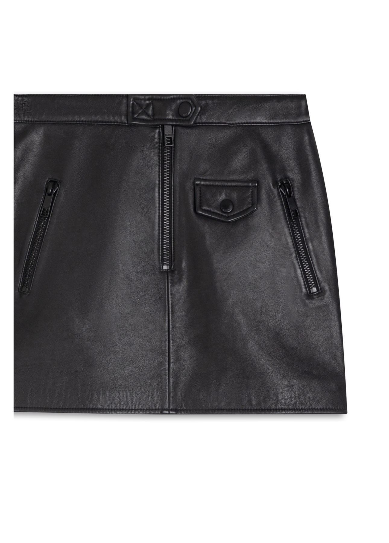Saia Natural Leather Motorcycle Preto