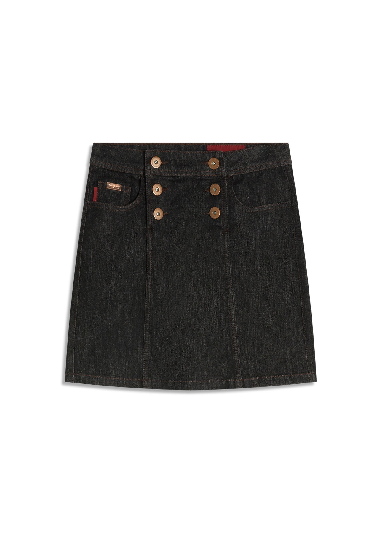Saia Ocean Elastic Botoes  Amaciado