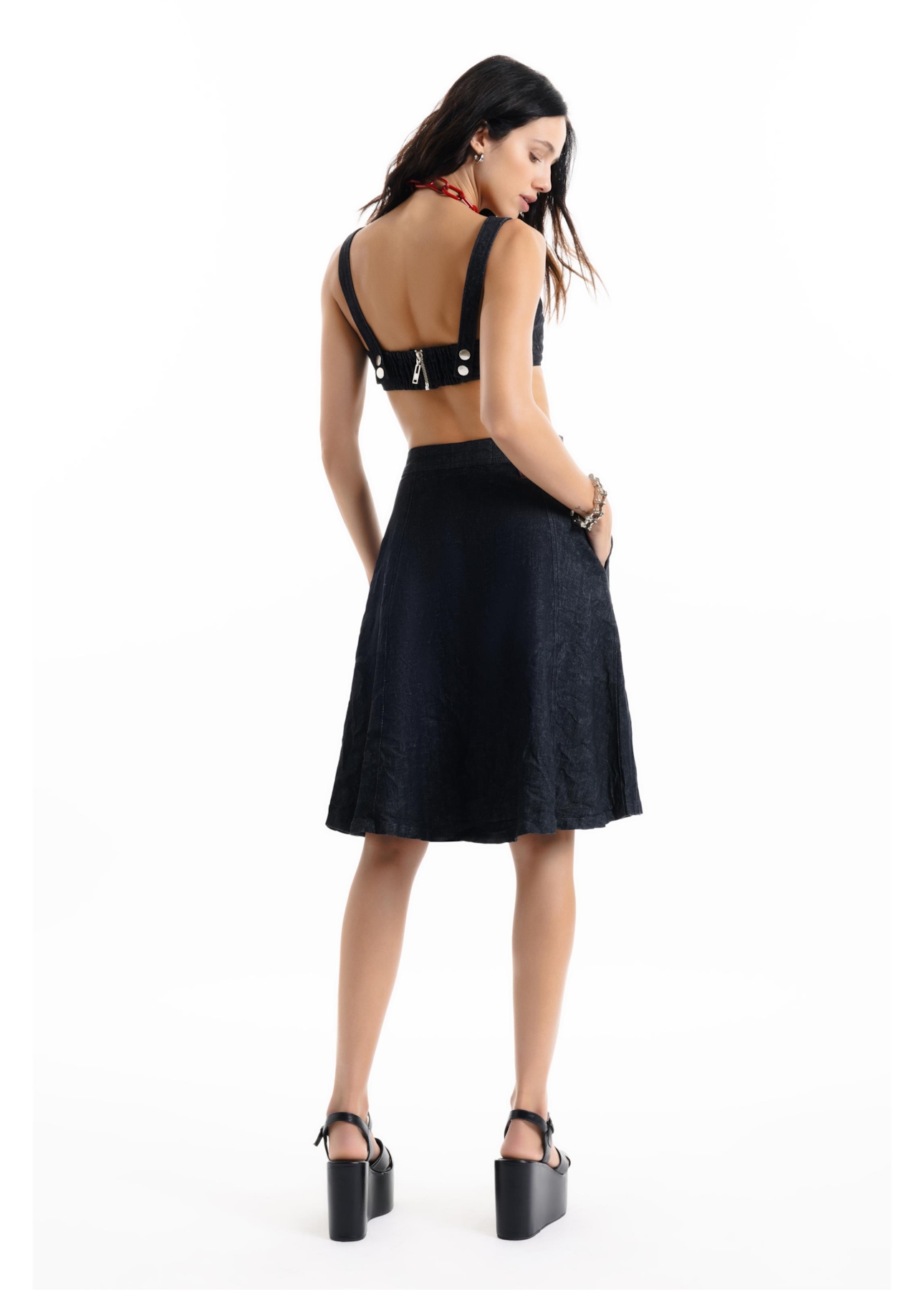 Saia Ocean Elastic Lav.Black