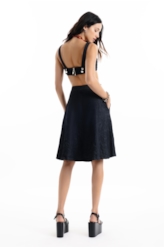 Saia Ocean Elastic Lav.Black