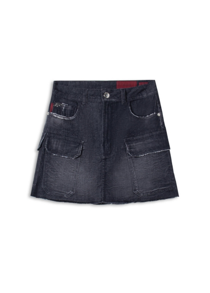 Saia Ocean Elastic (Mini) Cargo Lav.Black Com Resina