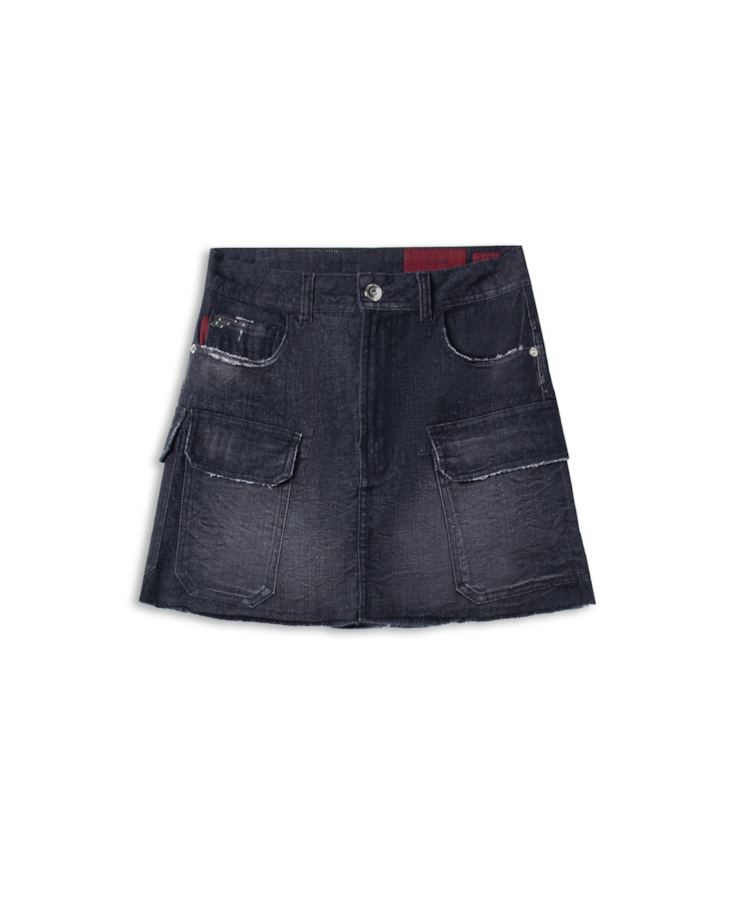 Saia Ocean Elastic (Mini) Cargo Lav.Black Com Resina