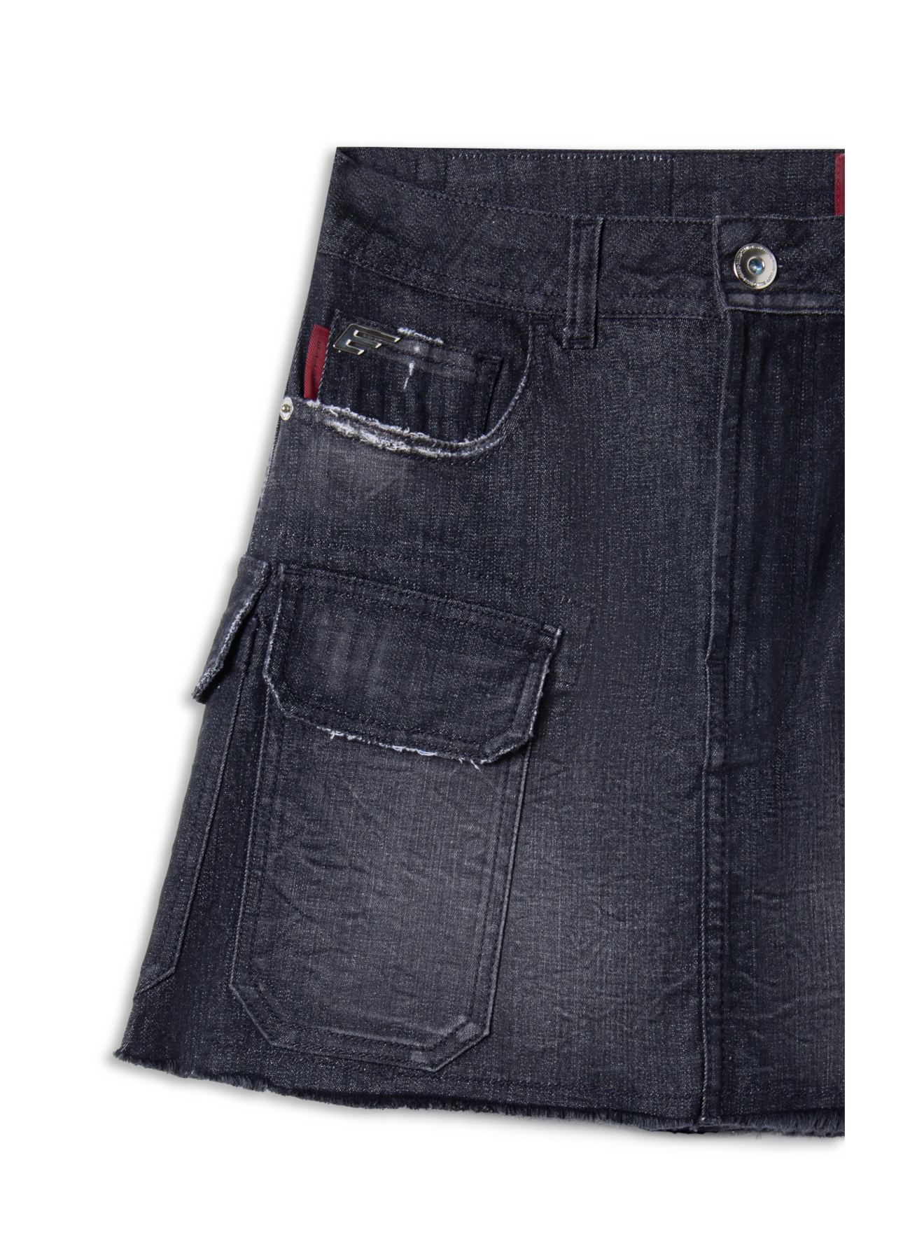 Saia Ocean Elastic (Mini) Cargo Lav.Black Com Resina