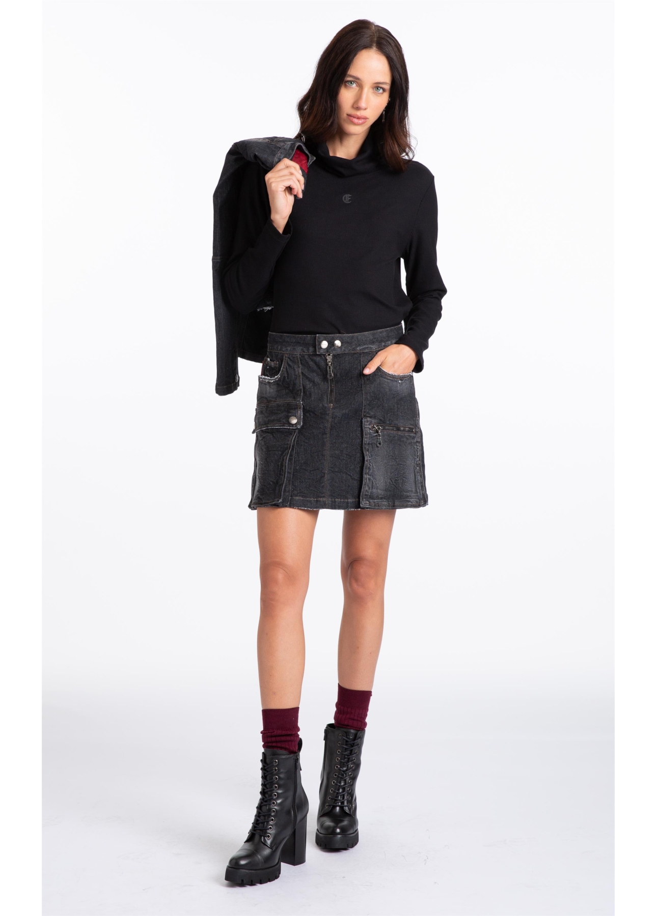 Saia Ocean Elastic Mini Lav.Black