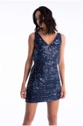 Saia Paete Ross Crimp Dark Navy