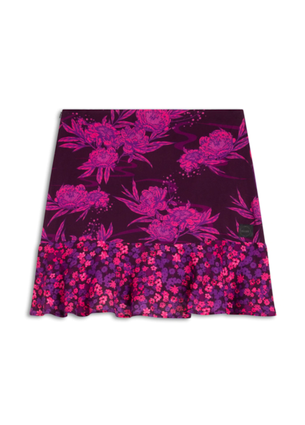 Saia Peony Mix Ruffle Evase Pink