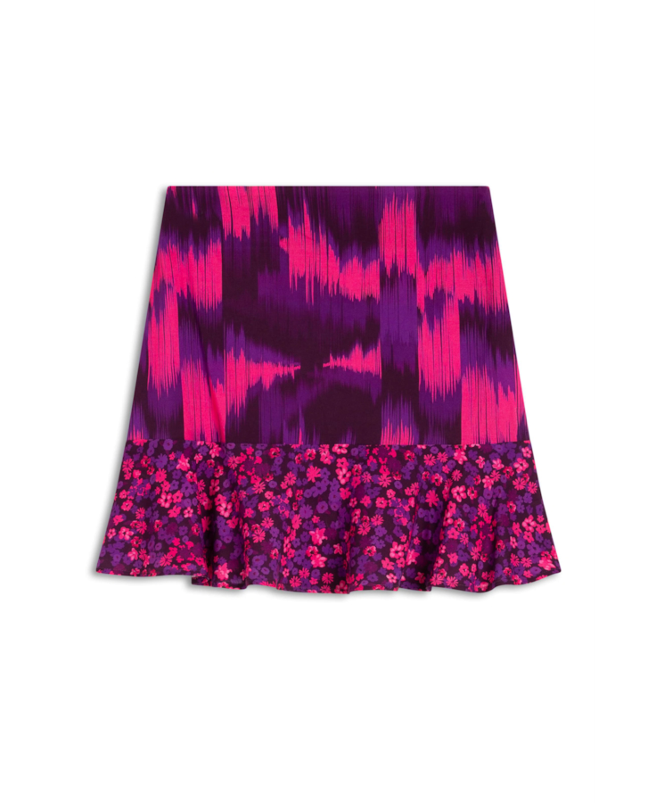 Saia Peony Mix Ruffle Evase Pink
