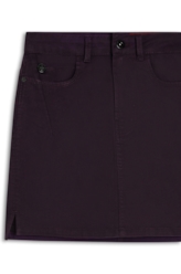 Saia Pop Elastic Zoe Roxo