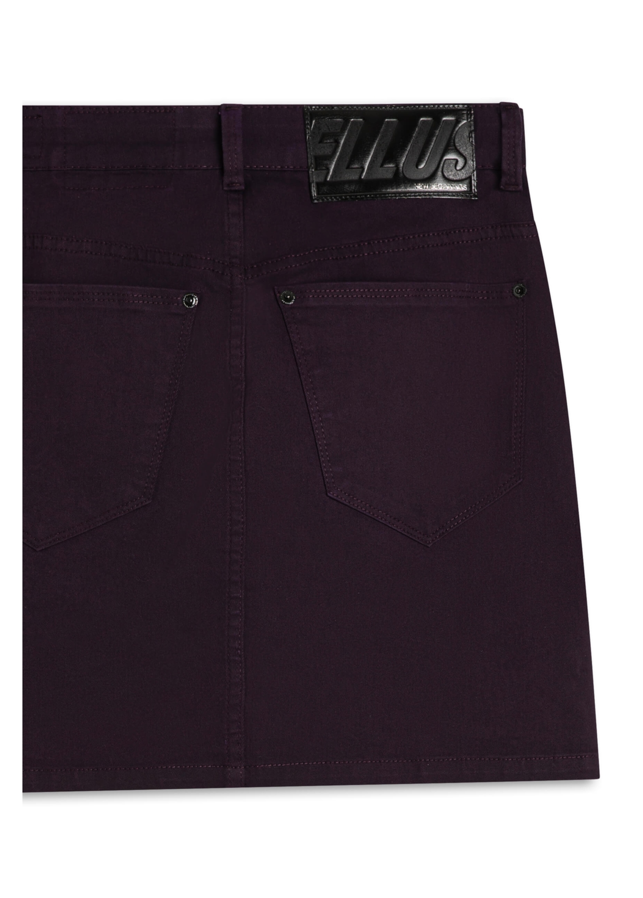 Saia Pop Elastic Zoe Roxo