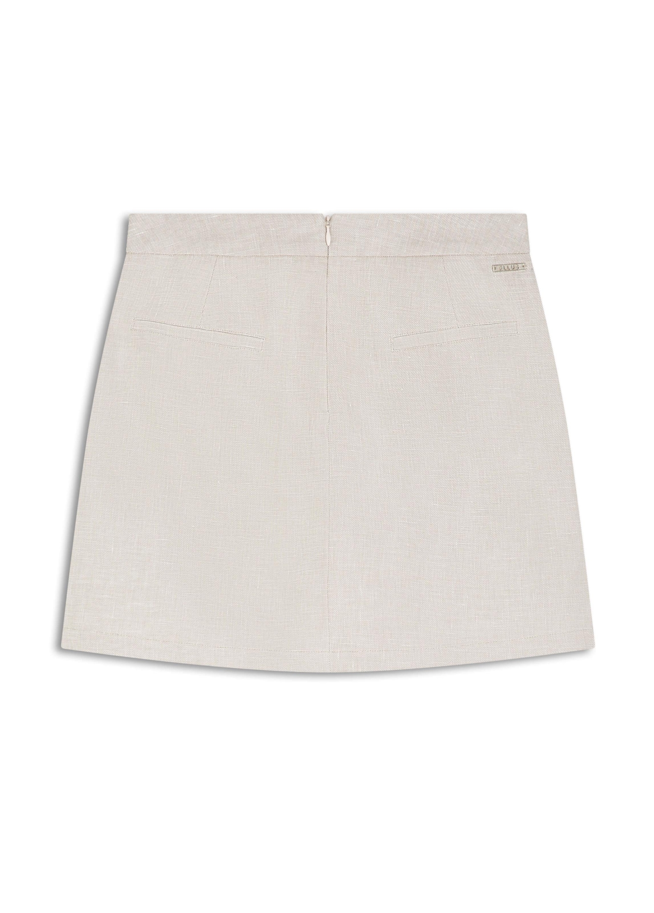 Saia Princetown Mini Skirt Caqui