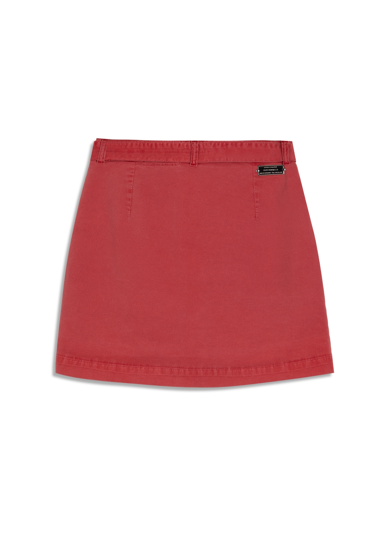 Saia Sarja Rain Envelope Transpasse Vermelho Claro