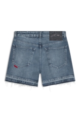 Saia Shorts Classic Denim Elas Carp Lav.Medio