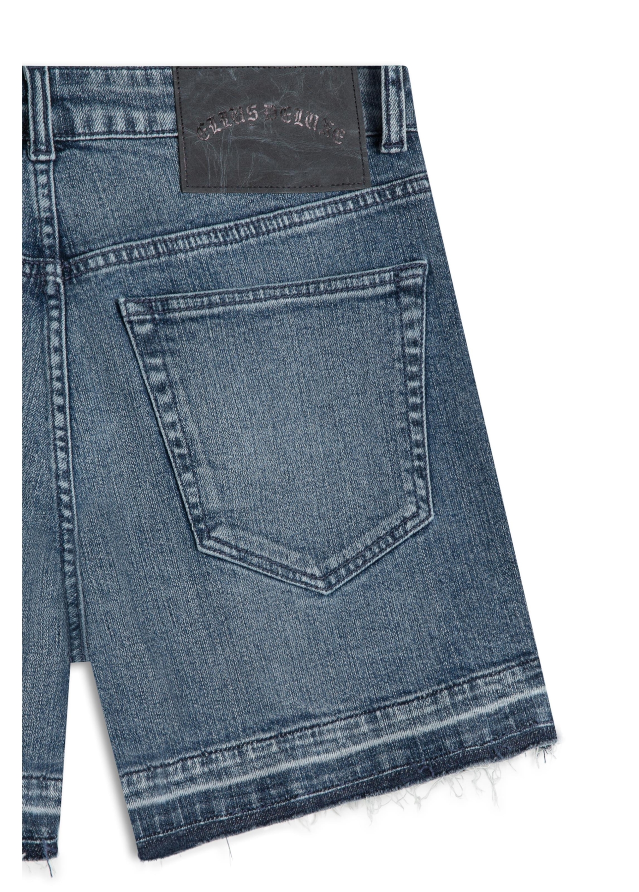 Saia Shorts Classic Denim Elas Carp Lav.Medio