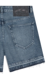 Saia Shorts Classic Denim Elas Carp Lav.Medio