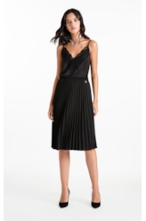 Saia Soleil Midi Preto