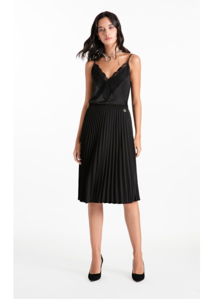 Saia Soleil Midi Preto