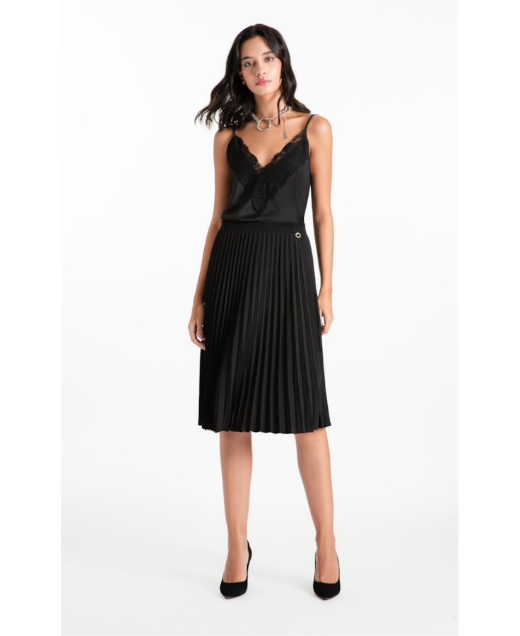 Saia Soleil Midi Preto