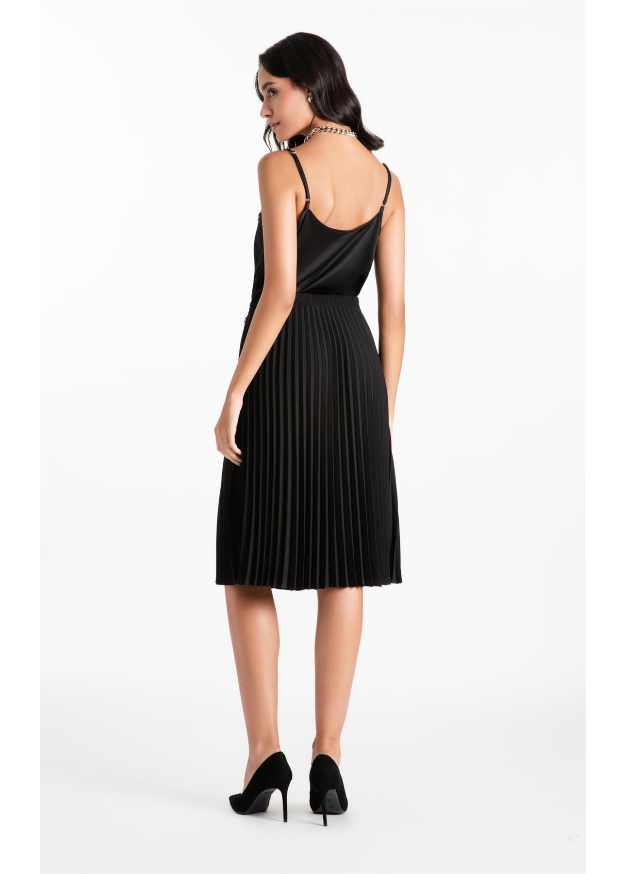 Saia Soleil Midi Preto