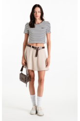 Saia Tailoring Evase Mini Areia
