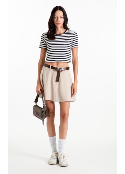 Saia Tailoring Evase Mini Areia