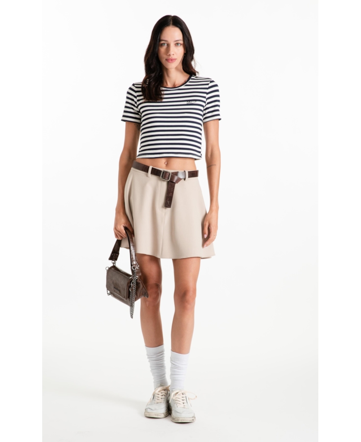 Saia Tailoring Evase Mini Areia