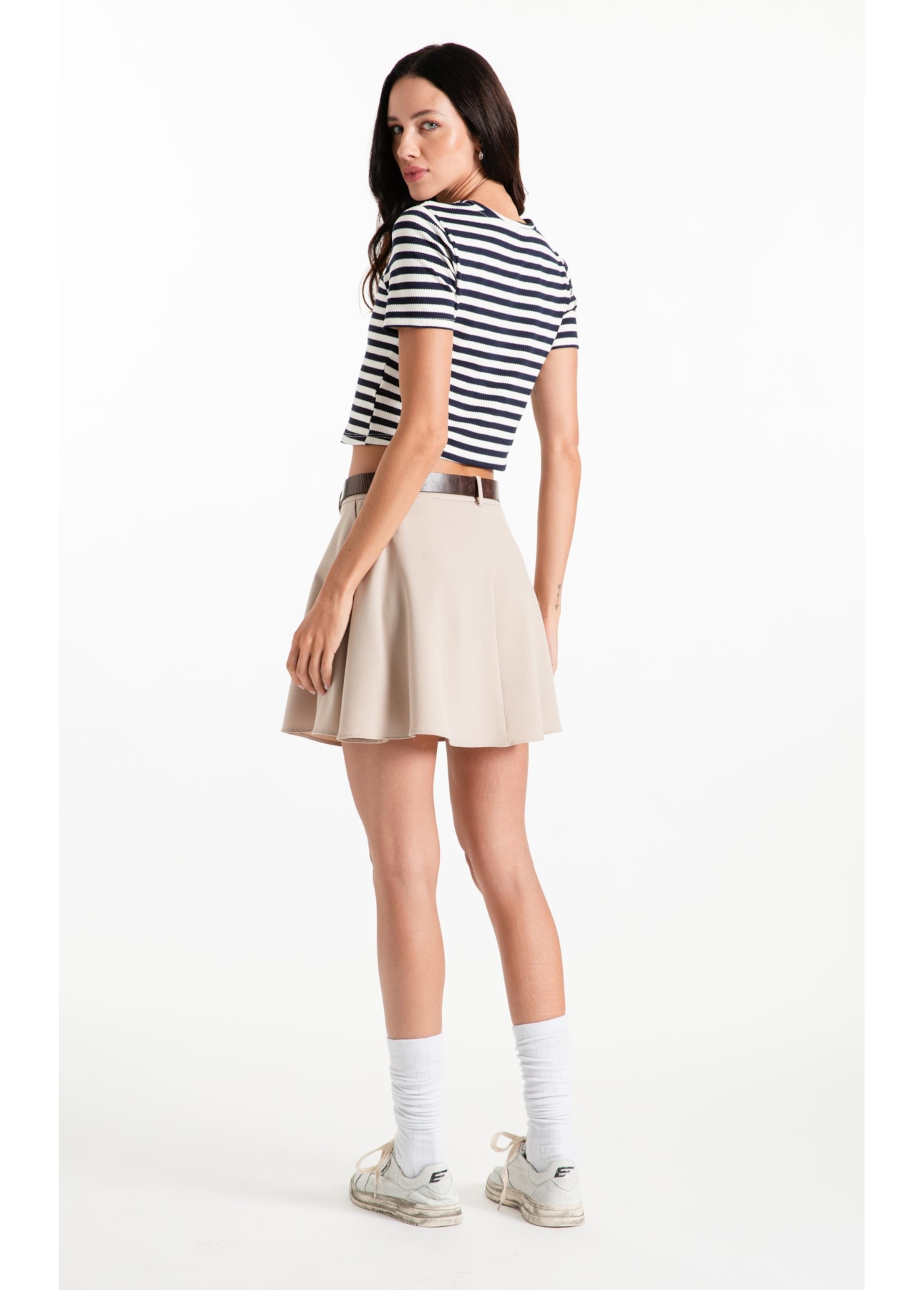 Saia Tailoring Evase Mini Areia